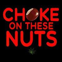 Choke On These Nuts Drawstring Bag