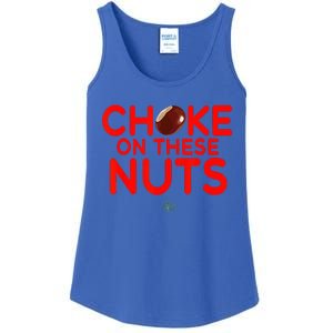 Choke On These Nuts Ladies Essential Tank