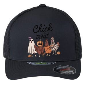 Chick Or Treat Flexfit Unipanel Trucker Cap