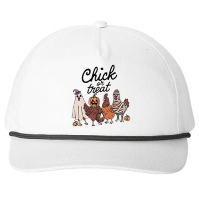 Chick Or Treat Snapback Five-Panel Rope Hat