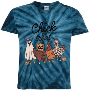 Chick Or Treat Kids Tie-Dye T-Shirt