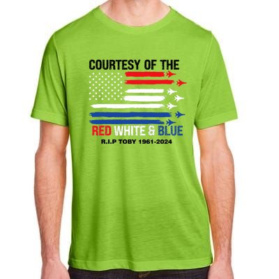 Courtesy Of The Red White And Blue Rip Toby Adult ChromaSoft Performance T-Shirt