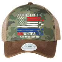 Courtesy Of The Red White And Blue Rip Toby Legacy Tie Dye Trucker Hat