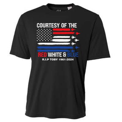 Courtesy Of The Red White And Blue Rip Toby Cooling Performance Crew T-Shirt