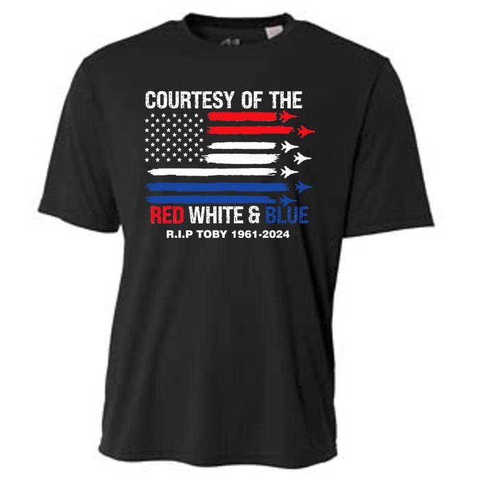 Courtesy Of The Red White And Blue Rip Toby Cooling Performance Crew T-Shirt