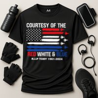 Courtesy Of The Red White And Blue Rip Toby Cooling Performance Crew T-Shirt