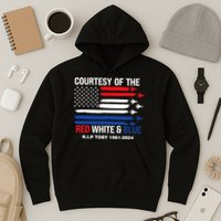 Courtesy Of The Red White And Blue Rip Toby Hoodie