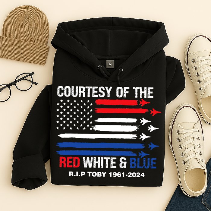 Courtesy Of The Red White And Blue Rip Toby Hoodie