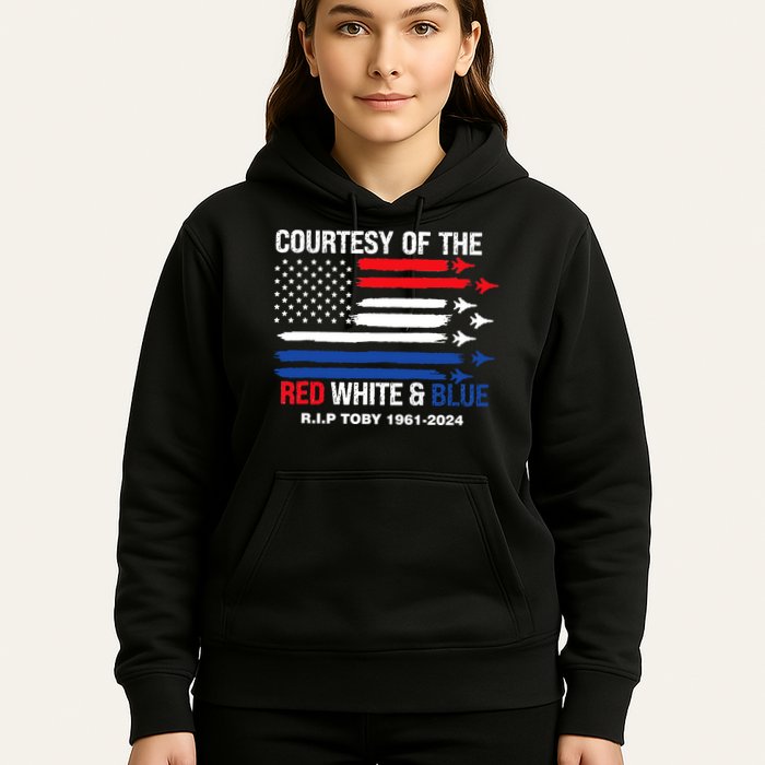 Courtesy Of The Red White And Blue Rip Toby Hoodie
