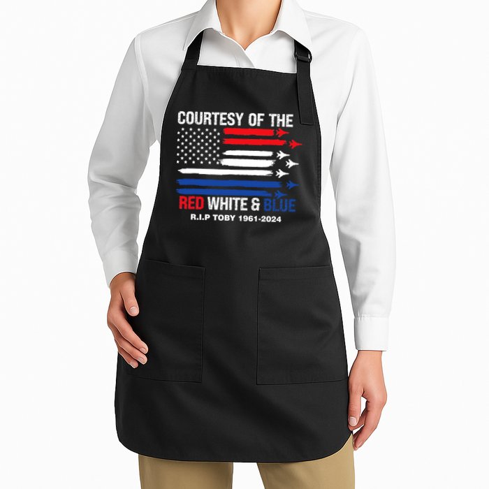 Courtesy Of The Red White And Blue Rip Toby Apron