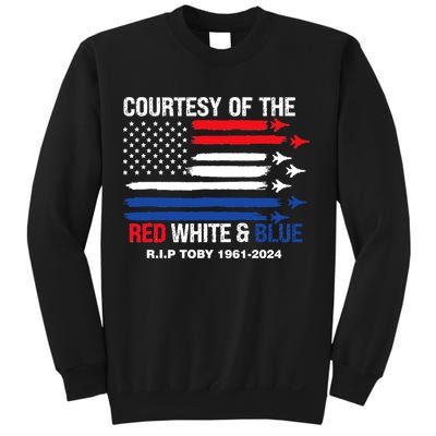 Courtesy Of The Red White And Blue Rip Toby Sweatshirt