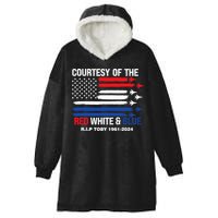 Courtesy Of The Red White And Blue Rip Toby Hooded Wearable Blanket