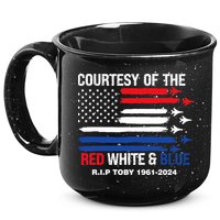 Courtesy Of The Red White And Blue Rip Toby 15oz Campfire Ceramic Mug