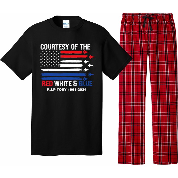 Courtesy Of The Red White And Blue Rip Toby Pajama Set