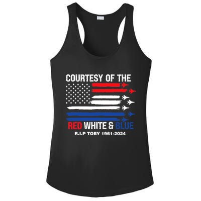 Courtesy Of The Red White And Blue Rip Toby Ladies PosiCharge Competitor Racerback Tank