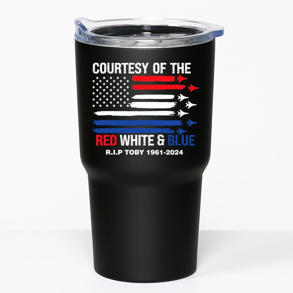 Courtesy Of The Red White And Blue Rip Toby Tumbler