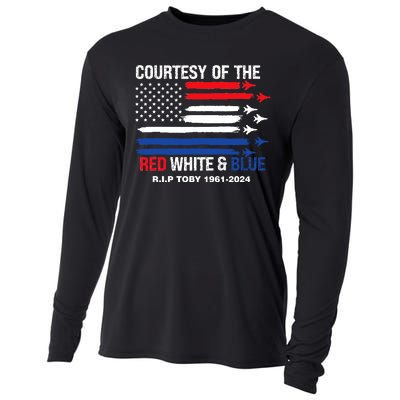 Courtesy Of The Red White And Blue Rip Toby Cooling Performance Long Sleeve Crew