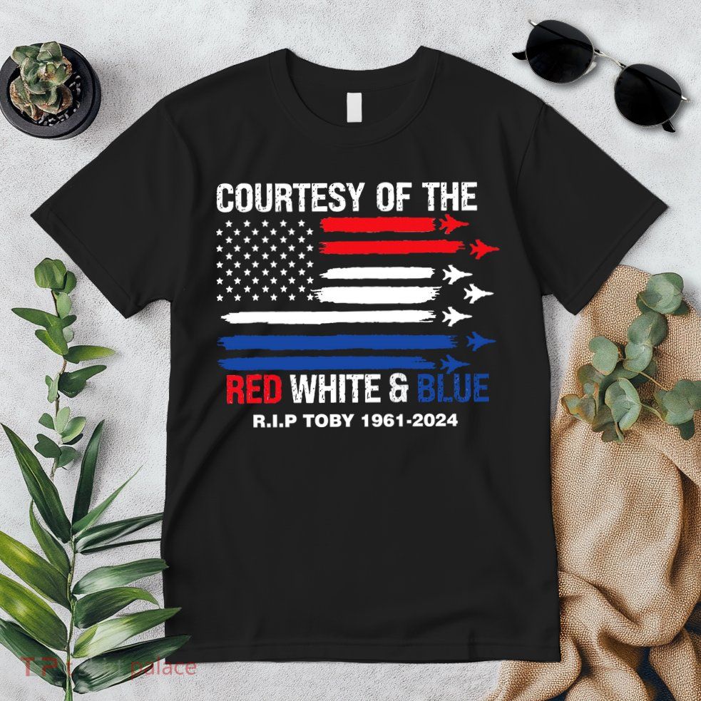 Courtesy Of The Red White And Blue Rip Toby Premium T-Shirt