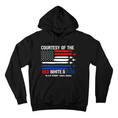 Courtesy Of The Red White And Blue Rip Toby Tall Hoodie