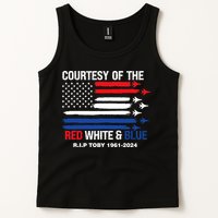 Courtesy Of The Red White And Blue Rip Toby Tank Top