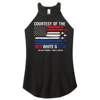 Courtesy Of The Red White And Blue Rip Toby Women’s Perfect Tri Rocker Tank