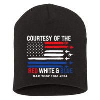 Courtesy Of The Red White And Blue Rip Toby Short Acrylic Beanie