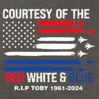 Courtesy Of The Red White And Blue Rip Toby Cotton Canvas Backpack