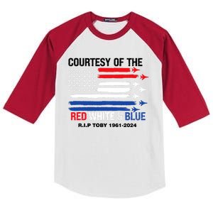 Courtesy Of The Red White And Blue Rip Toby Kids Colorblock Raglan Jersey