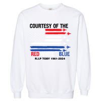 Courtesy Of The Red White And Blue Rip Toby Garment-Dyed Sweatshirt