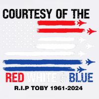 Courtesy Of The Red White And Blue Rip Toby Garment-Dyed Sweatshirt