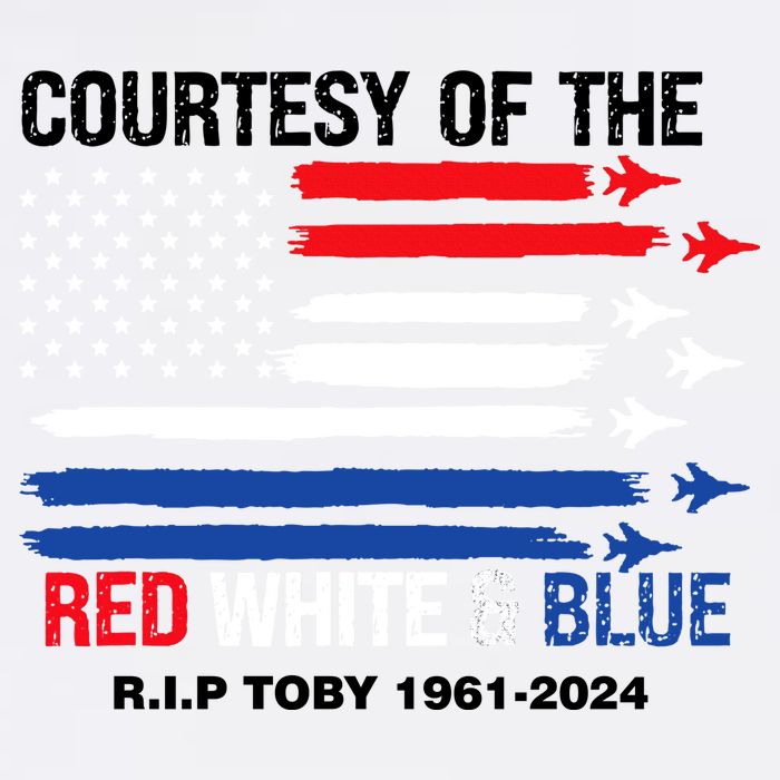 Courtesy Of The Red White And Blue Rip Toby Garment-Dyed Sweatshirt