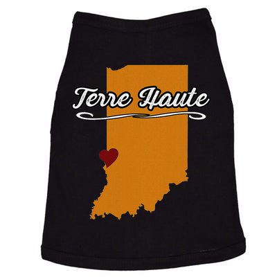 City Of Terre Haute Indiana Novelty Merch Gift Doggie Tank