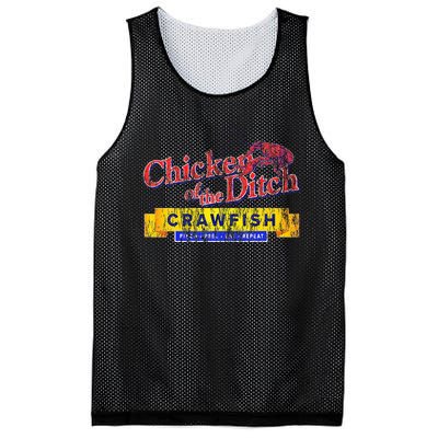 Chicken Of The Ditch Crawfishcrawfish Boil Mesh Reversible Basketball Jersey Tank