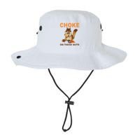 Choke On These Nuts Funny Sarcastic Humor Chipmunk Bucket Hat