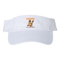 Choke On These Nuts Funny Sarcastic Humor Chipmunk Visor