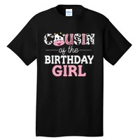 Cousin of The Birthday Cow Family Cow Farm Matching Tall T-Shirt