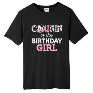 Cousin of The Birthday Cow Family Cow Farm Matching Tall Fusion ChromaSoft Performance T-Shirt