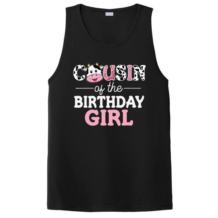 Cousin of The Birthday Cow Family Cow Farm Matching PosiCharge Competitor Tank