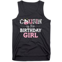 Cousin of The Birthday Cow Family Cow Farm Matching Tank Top