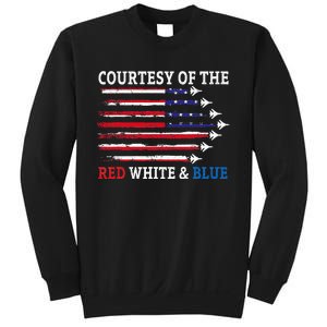 Courtesy Of The Red White And Blue Sweatshirt