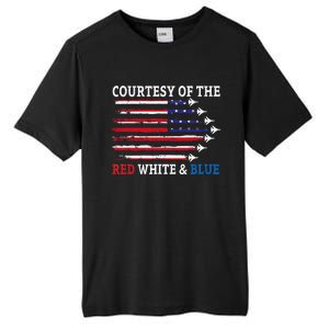 Courtesy Of The Red White And Blue Tall Fusion ChromaSoft Performance T-Shirt