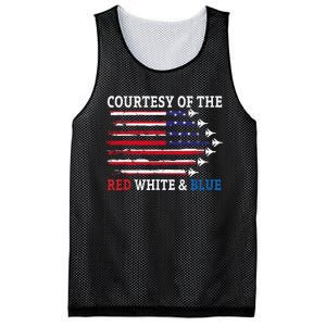 Courtesy Of The Red White And Blue Mesh Reversible Basketball Jersey Tank