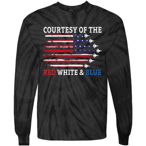 Courtesy Of The Red White And Blue Tie-Dye Long Sleeve Shirt