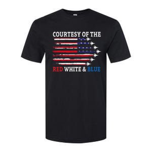 Courtesy Of The Red White And Blue Softstyle CVC T-Shirt