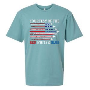 Courtesy Of The Red White And Blue Sueded Cloud Jersey T-Shirt