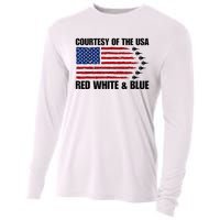 Courtesy Of The Usa Red White And Blue Cooling Performance Long Sleeve Crew