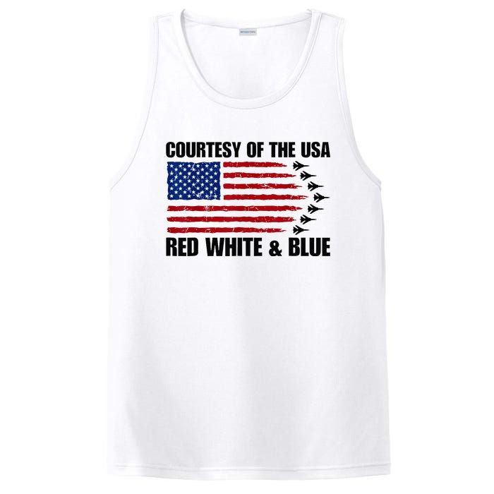 Courtesy Of The Usa Red White And Blue PosiCharge Competitor Tank