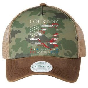 Courtesy Of The Usa Red White And Blue Legacy Tie Dye Trucker Hat