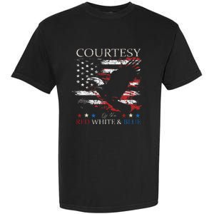 Courtesy Of The Usa Red White And Blue Garment-Dyed Heavyweight T-Shirt