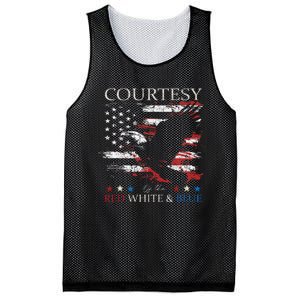 Courtesy Of The Usa Red White And Blue Mesh Reversible Basketball Jersey Tank